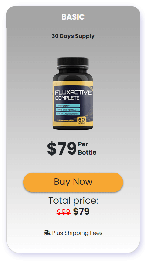 FluxActive - 1 Bottle